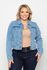 TERRY DENIM JACKET