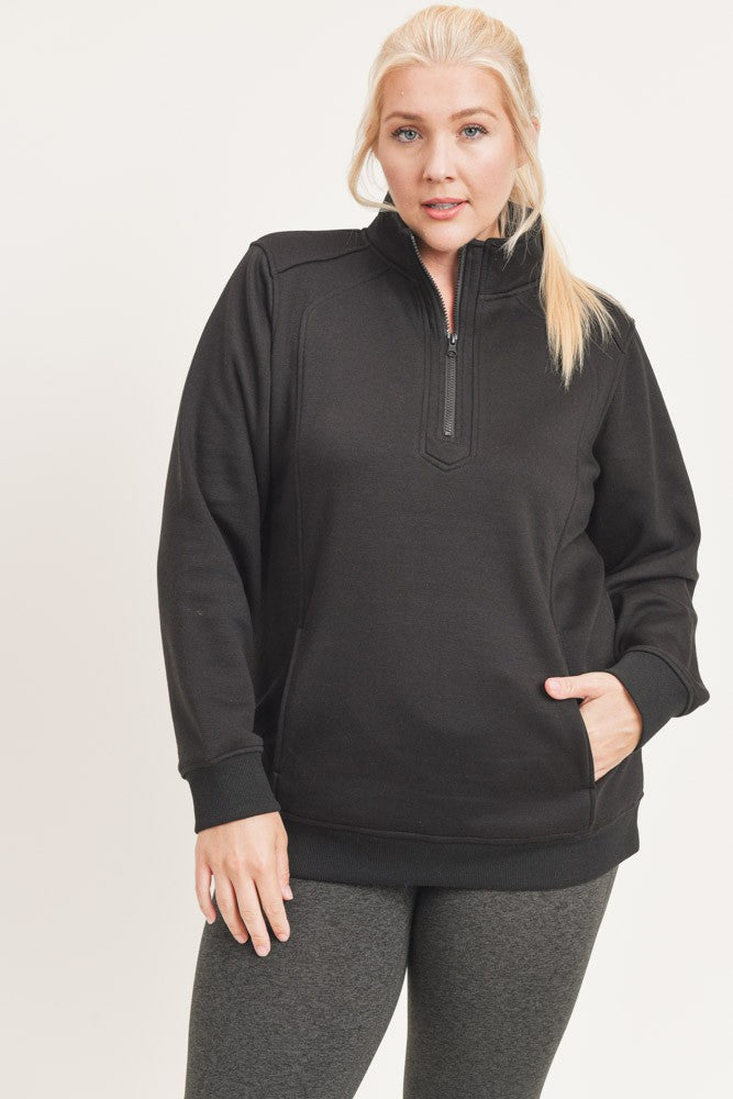 Half-Zip Raglan Jacket