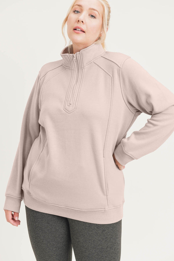 Half-Zip Raglan Jacket