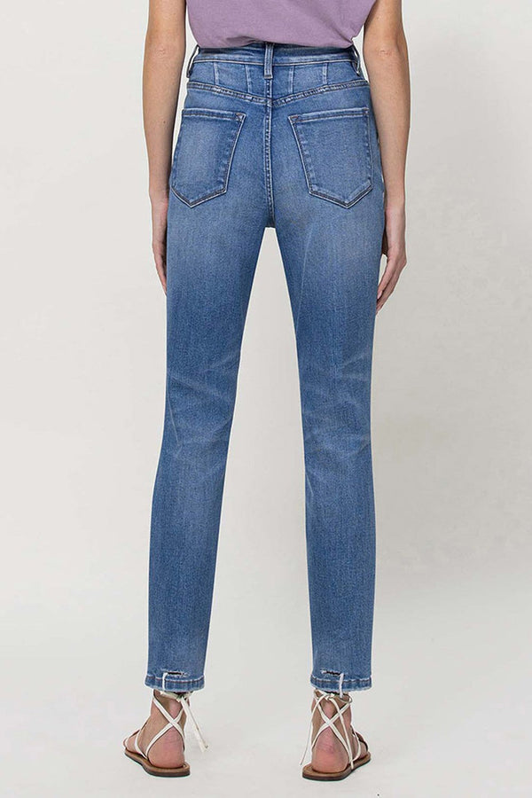 Vervet Stretch Mom Jean