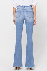 Vervet High Rise Long Flare Jean