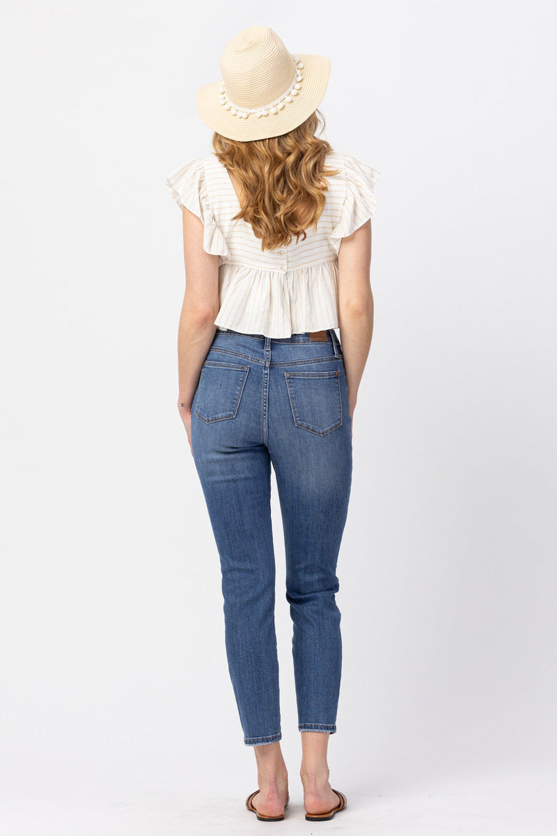 High Waist Slim Fit Jean