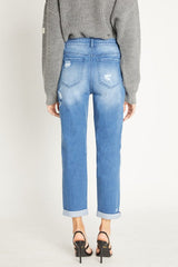 Slouchy destructed boyfriend Jeans
