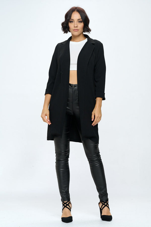 Jacket open front