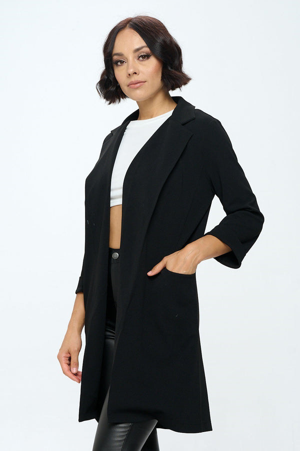 Jacket open front