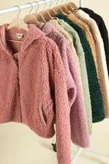 Sherpa Zip Hoodie