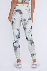 Inkblot Tie Dye High-waist leggings