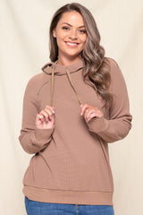 Layered Raglan Hoodie