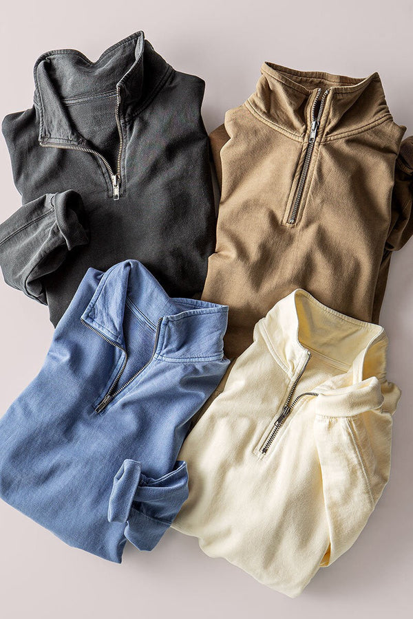 Half Zip Knit Top