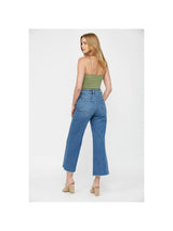 Jean Mica Wide Leg Crop