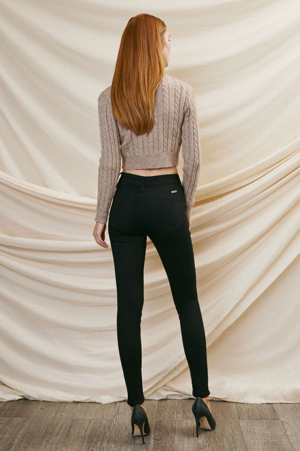 High Rise Basic Super Skinny Jeans