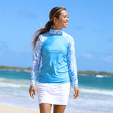 Women's Aloha Long Sleeve Sun & Swim Shirt