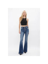 Jean Mica High Rise Flare