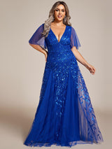 pretty ASTRAL|Plus Size Floor Length Formal Evening Gowns for Weddings