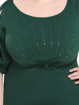 pretty VICOTIRE|Simple Plus Size Bodycon Maxi Mermaid Wedding Guest Dress