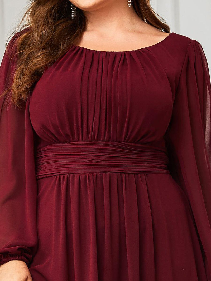 ever CELESTE|Chiffon High Empire Waist Puff Sleeve Mother Dress
