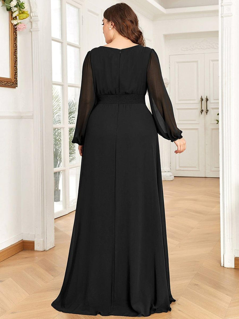 ever CELESTE|Chiffon High Empire Waist Puff Sleeve Mother Dress