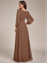 ever CELESTE|Chiffon High Empire Waist Puff Sleeve Mother Dress