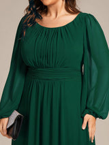 ever CELESTE|Chiffon High Empire Waist Puff Sleeve Mother Dress