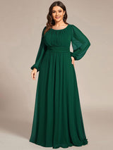 ever CELESTE|Chiffon High Empire Waist Puff Sleeve Mother Dress