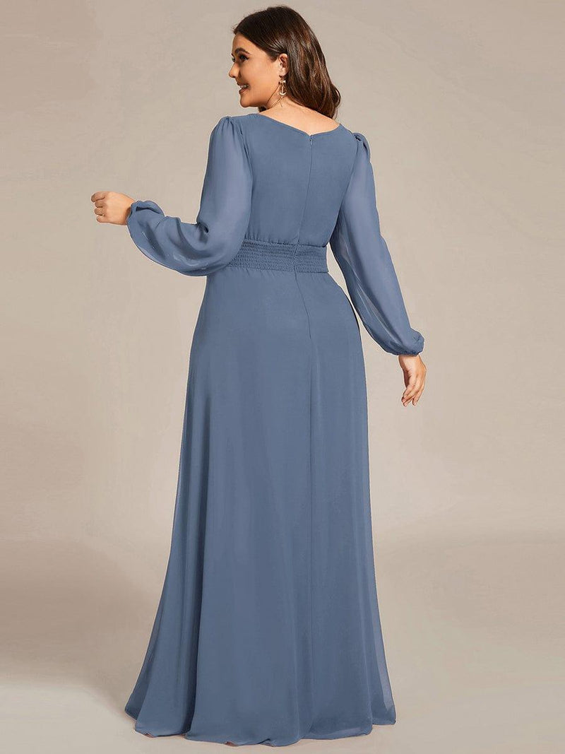 ever CELESTE|Chiffon High Empire Waist Puff Sleeve Mother Dress