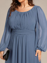 ever CELESTE|Chiffon High Empire Waist Puff Sleeve Mother Dress