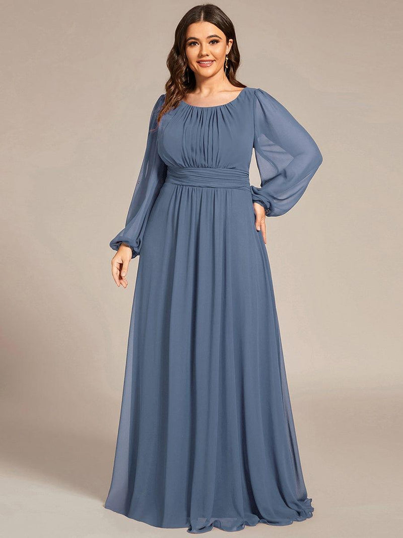 ever CELESTE|Chiffon High Empire Waist Puff Sleeve Mother Dress