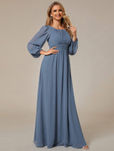 ever CELESTE|Chiffon High Empire Waist Puff Sleeve Mother Dress