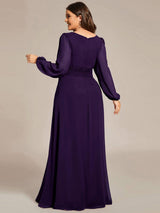 ever CELESTE|Chiffon High Empire Waist Puff Sleeve Mother Dress