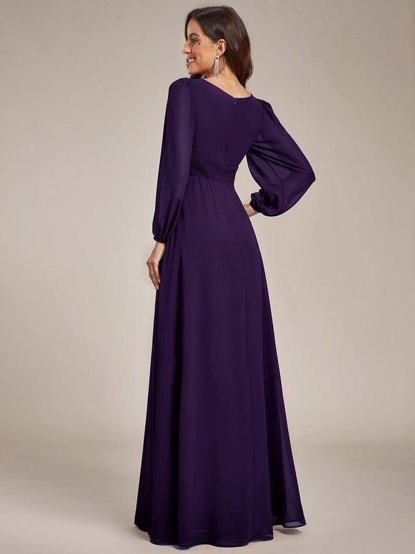 ever CELESTE|Chiffon High Empire Waist Puff Sleeve Mother Dress
