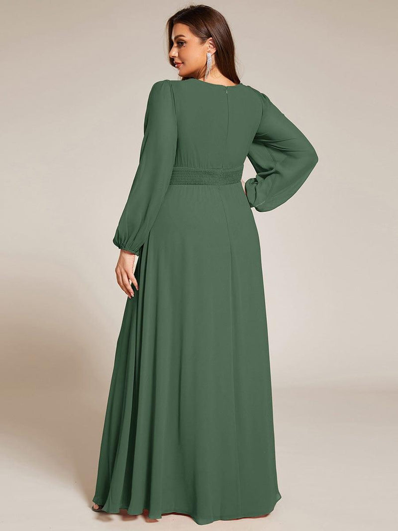 ever CELESTE|Chiffon High Empire Waist Puff Sleeve Mother Dress