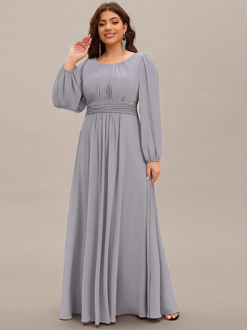 ever CELESTE|Chiffon High Empire Waist Puff Sleeve Mother Dress