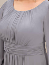 ever CELESTE|Chiffon High Empire Waist Puff Sleeve Mother Dress