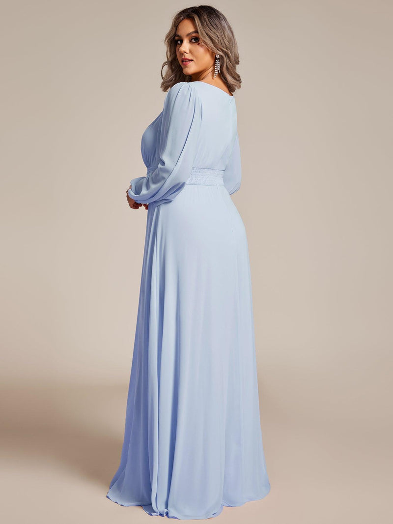 ever CELESTE|Chiffon High Empire Waist Puff Sleeve Mother Dress