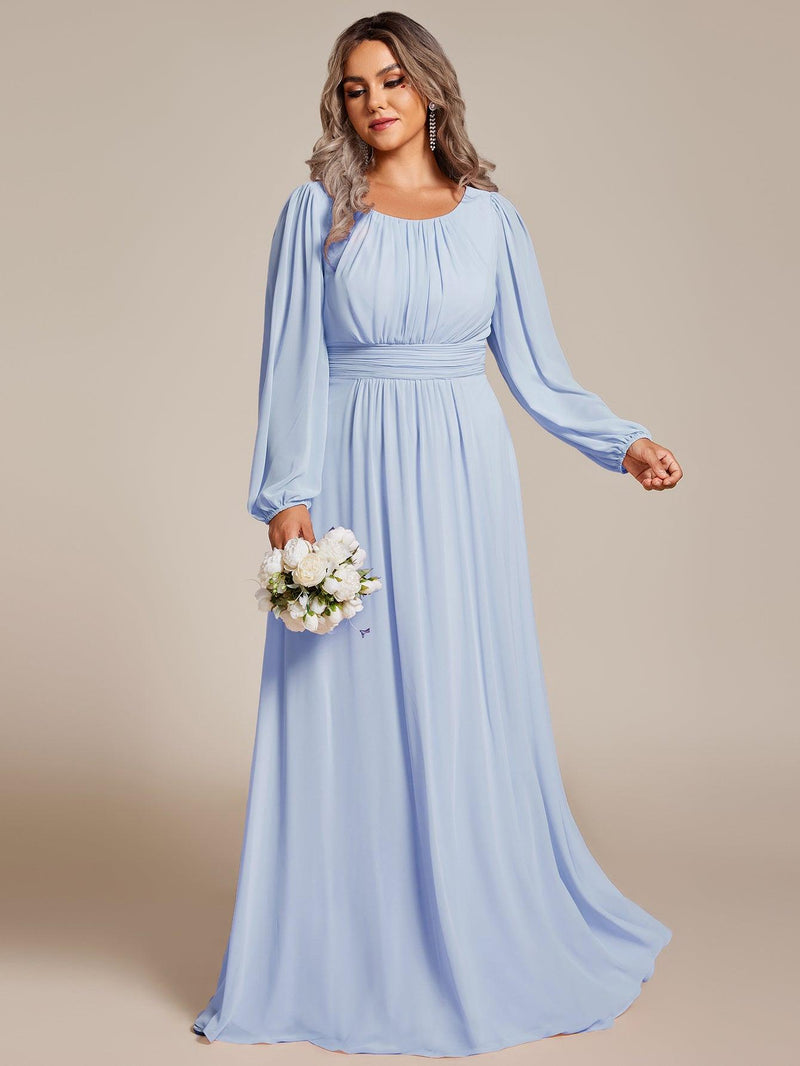 ever CELESTE|Chiffon High Empire Waist Puff Sleeve Mother Dress