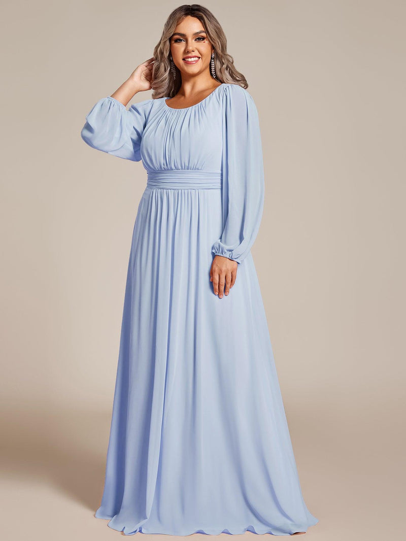 ever CELESTE|Chiffon High Empire Waist Puff Sleeve Mother Dress