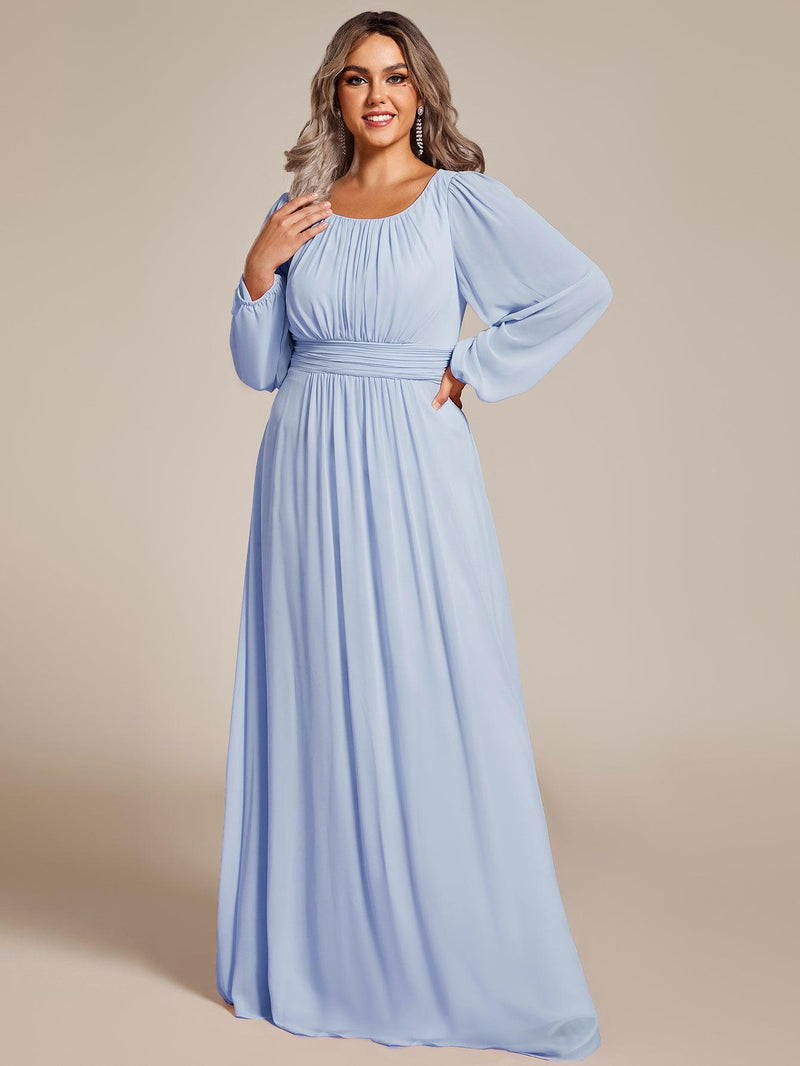 ever CELESTE|Chiffon High Empire Waist Puff Sleeve Mother Dress