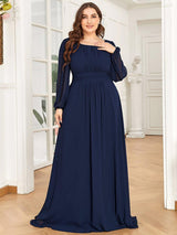 ever CELESTE|Chiffon High Empire Waist Puff Sleeve Mother Dress
