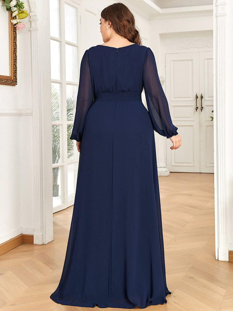 ever CELESTE|Chiffon High Empire Waist Puff Sleeve Mother Dress