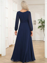 ever CELESTE|Chiffon High Empire Waist Puff Sleeve Mother Dress