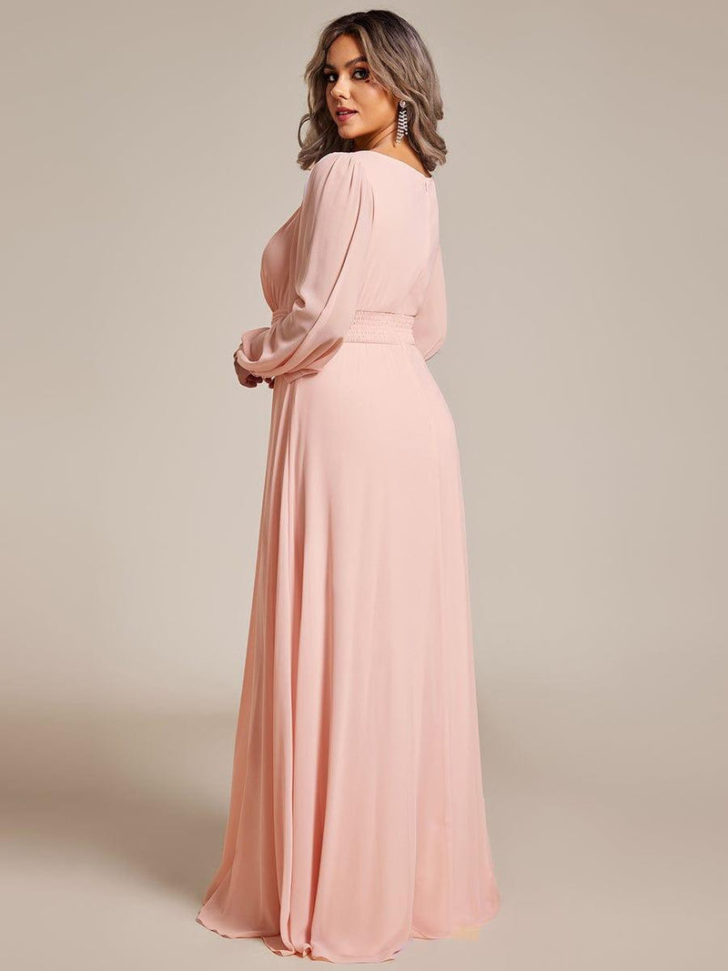 ever CELESTE|Chiffon High Empire Waist Puff Sleeve Mother Dress