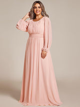 ever CELESTE|Chiffon High Empire Waist Puff Sleeve Mother Dress