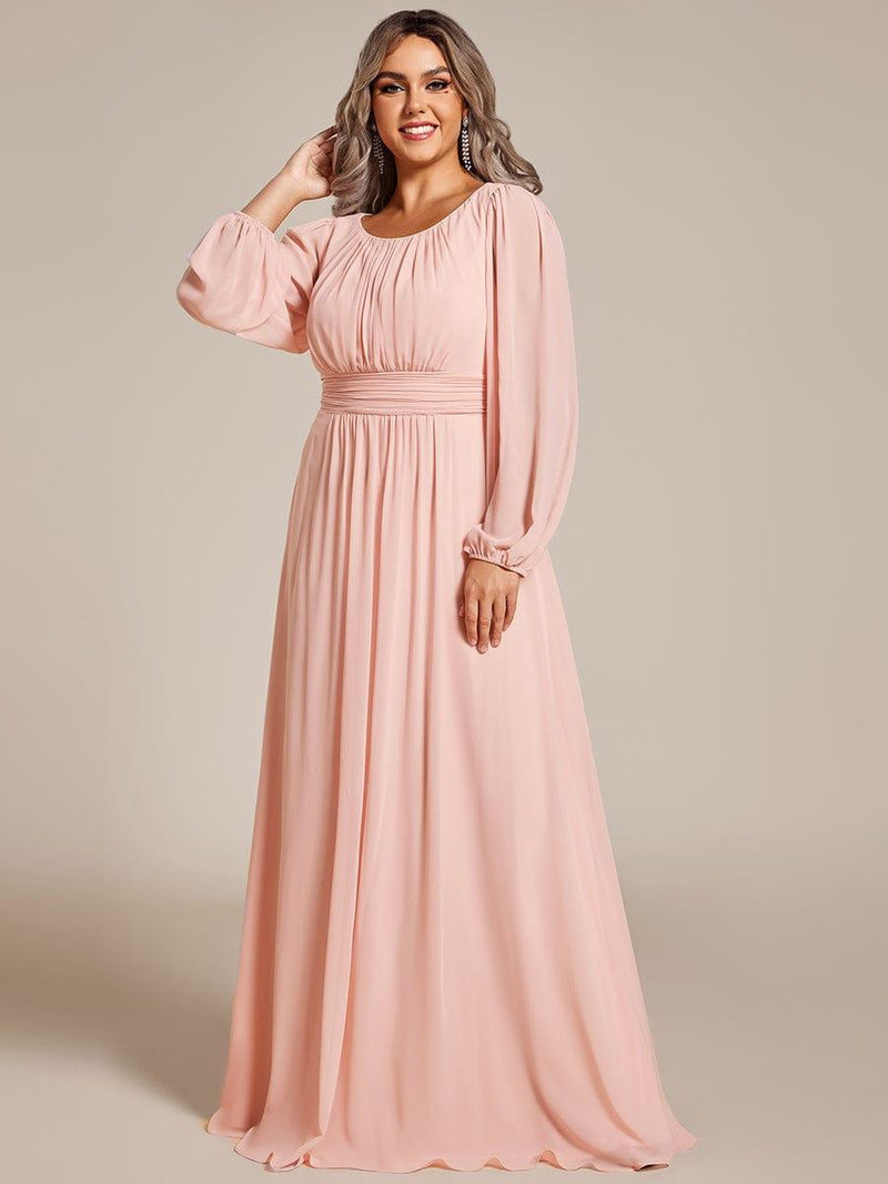 ever CELESTE|Chiffon High Empire Waist Puff Sleeve Mother Dress