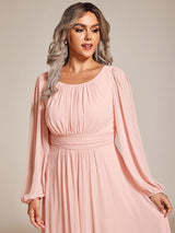ever CELESTE|Chiffon High Empire Waist Puff Sleeve Mother Dress