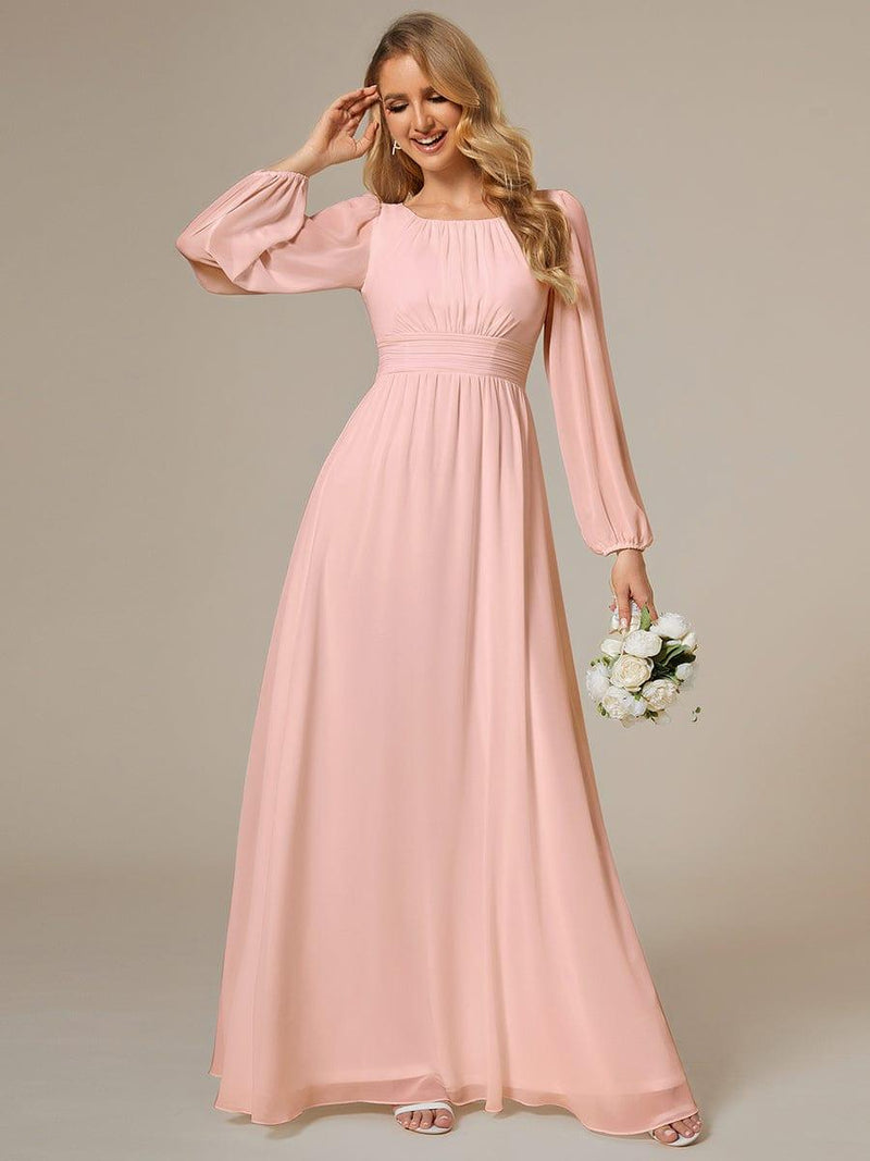 ever CELESTE|Chiffon High Empire Waist Puff Sleeve Mother Dress