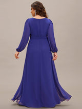 ever CELESTE|Chiffon High Empire Waist Puff Sleeve Mother Dress