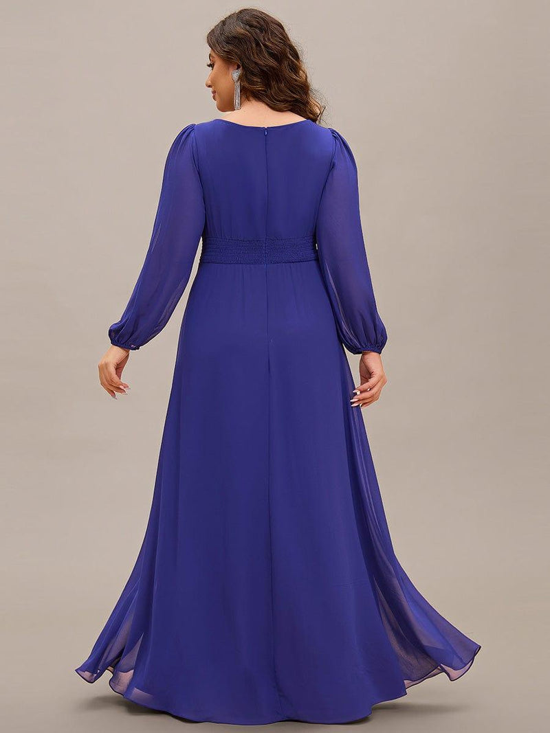 ever CELESTE|Chiffon High Empire Waist Puff Sleeve Mother Dress