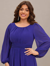 ever CELESTE|Chiffon High Empire Waist Puff Sleeve Mother Dress