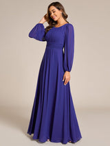 ever CELESTE|Chiffon High Empire Waist Puff Sleeve Mother Dress