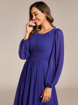 ever CELESTE|Chiffon High Empire Waist Puff Sleeve Mother Dress